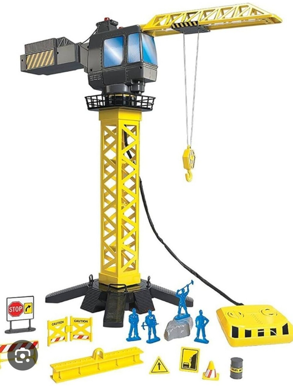 Discovery Kids Jumbo Motorized Construction Crane Set - TESTED